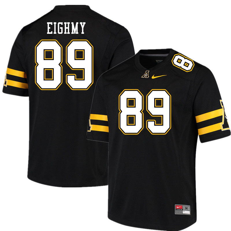 Men #89 Chase Eighmy Appalachian State Mountaineers College Football Jerseys Sale-Black - Click Image to Close
